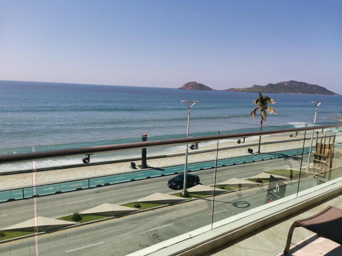 Hermoso Y Moderno Departamento Frente Al Malecon Con Preciosa Vista Al Mar Mazatlan Exterior photo