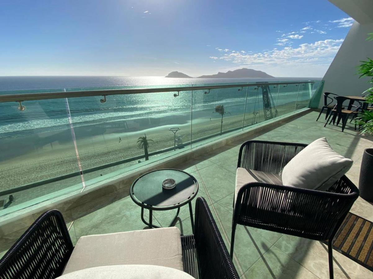 Hermoso Y Moderno Departamento Frente Al Malecon Con Preciosa Vista Al Mar Mazatlan Exterior photo